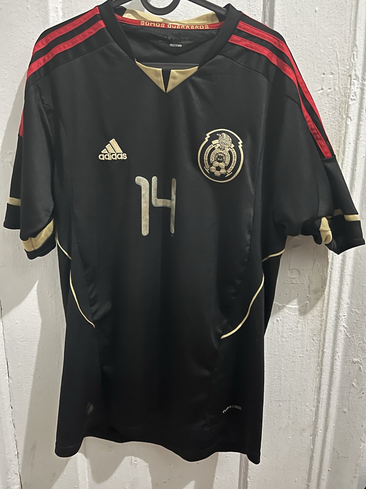 Adidas Mexico Jersey 2011 Away Climacool Soccer Futbol Black Men’s Sz Medium