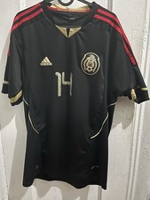 Adidas Mexico Jersey 2011 Away Climacool Soccer Futbol Black Men’s Sz Medium