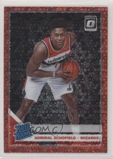 2019 Donruss Optic Rated Rookie Fast Break Red Prizm 9/85 Admiral Schofield 7zf