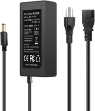 12V 5A Power Supply 60W AC Adapter, 100-240V 50-60Hz AC to DC 12 Volt 5 Amp