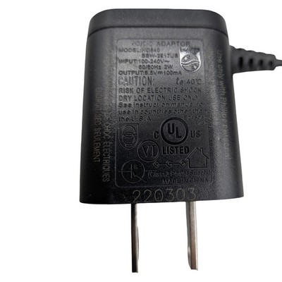 Philips HQ840 AC/DC Adaptor SSW-2617US 8.5V 100mA Shaver Trimmer