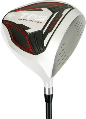 Powerbilt TPS Supertech White/Red Driver 10.5° Regular Flex RH/LH W/Headcover
