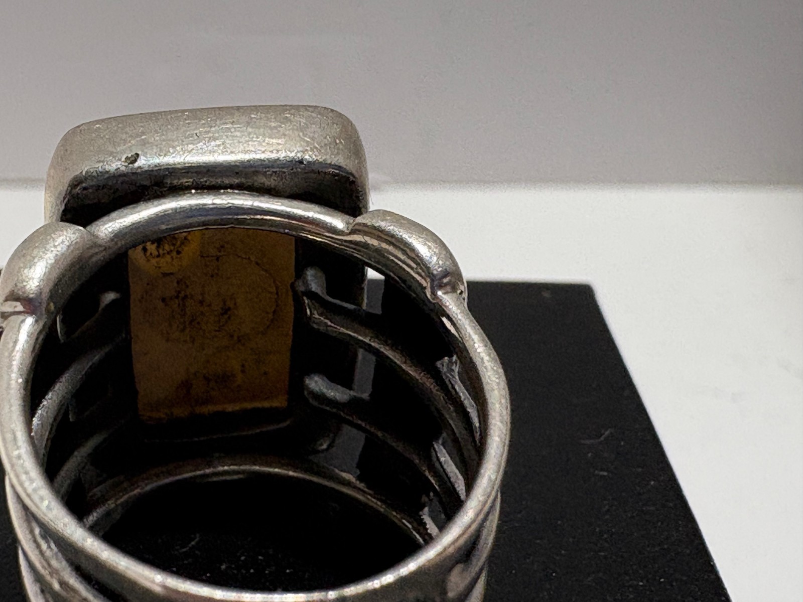 Moonstone Triple Wrap Sterling Silver Stunning St… - image 8