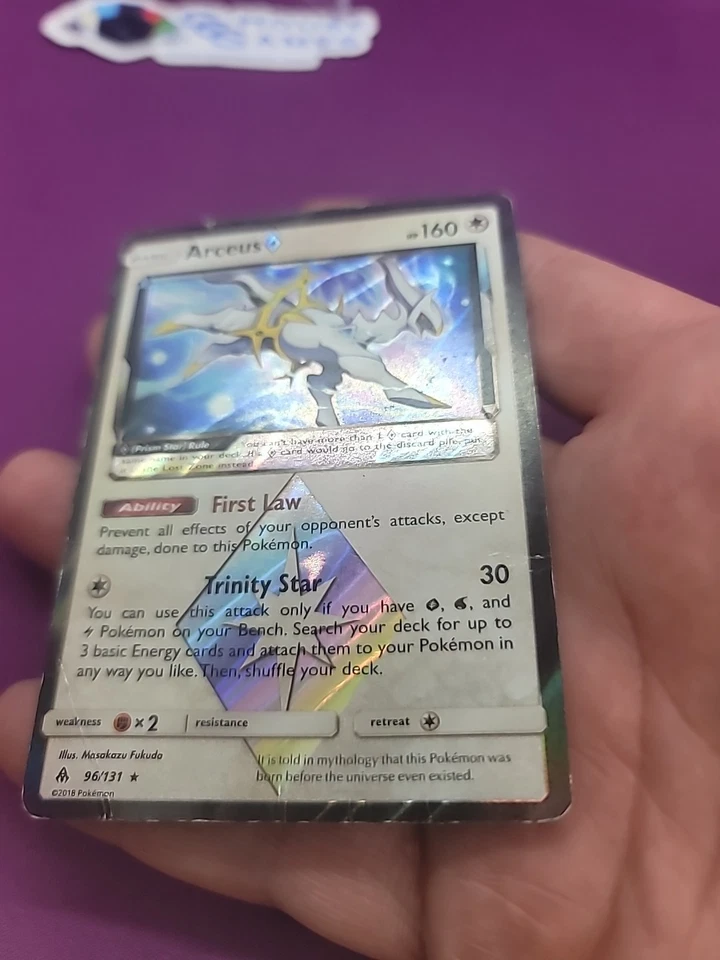 Pokemon Arceus Prism Star 96/131 See Scans Holo Foil Rare *CCGHouse* - Image 4 of 4