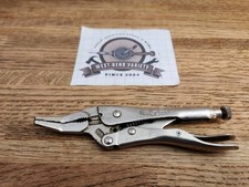 Petersen Dewitt USA Vise Grip 6BN Bent Needle Nose Locking Pliers Tool
