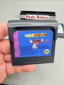 SEGA Game Gear 7 Game Bundle - Sonic, Tempo Jr, Headdy, Captain America, Etc