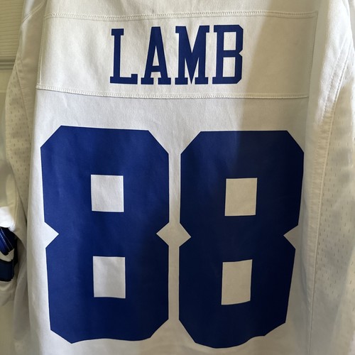Nike Dallas Cowboys Jersey Adult Large #88 Ceedee Lamb White NFL Players
