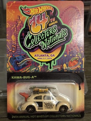 Hot Wheels 24th Nationals Convention Dinner Car VW Kawa-Bug-A #3465 w/Protector
