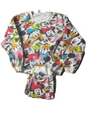 Disney Mickey  Friends XL Sweater  M Sweatpants AOP Crew Adult Set