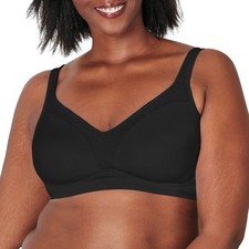 Playtex Wireless Bra Taupe Full-Support With Bounce Control, 38DD