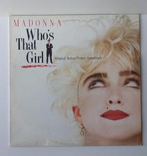 Madonna Who's that girl  Disco  vinile 33 giri made in Italy
