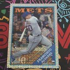 2023 Topps Chrome (Mega Refractor/Silver/RC) Francisco Alvarez