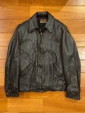 Superb Special 30S Eyelet Chinst Hercules Horsehide Sports Jacket 36-38 Horse Ta