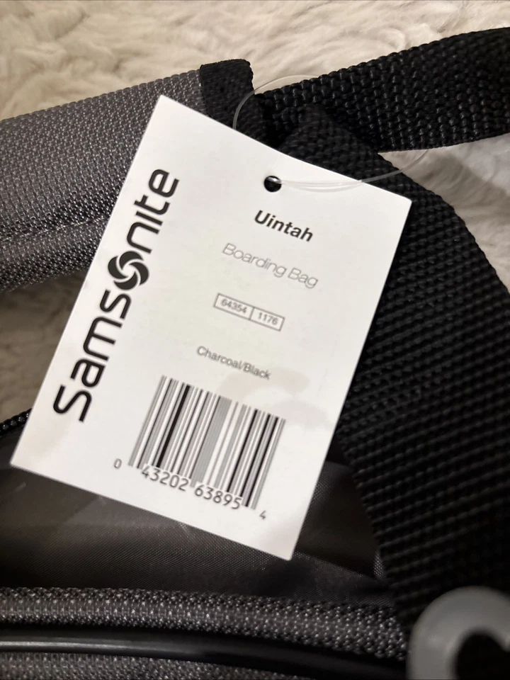 Samsonite Lite-Air Travel Duffel Bag Grey & Black (New Without Tags) - Image 3 of 4