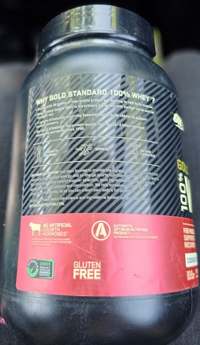 Optimum Nutrition Gold Standard 100% Whey Protein Cookies & Cream 1.85 Lb. - Picture 3 of 3