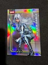 2026 Topps Chrome Marvel Comics #158 Silver Sable Silver Refractor