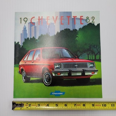 1982 Chevrolet Chevette Sales Brochure Hatchback Sedan Diesel GM Original