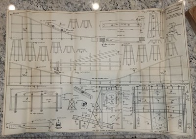 HO Rock Lane Models RD-1 Rotary Dumper Kit   Unbuilt, Large Layout