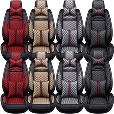 Leather Car Seat Cover Cushion Set For Honda Accordciviccr-vclarityinsight Leather Car Seat Cover Cushion Set For Honda Accordciviccr-vclarityinsight