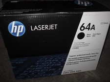 HP CC364A Black Toner Cartridge Genuine 64A LaserJet P4014 P4015 P4515