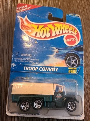 Hot Wheels Troop Convoy Diecast Car