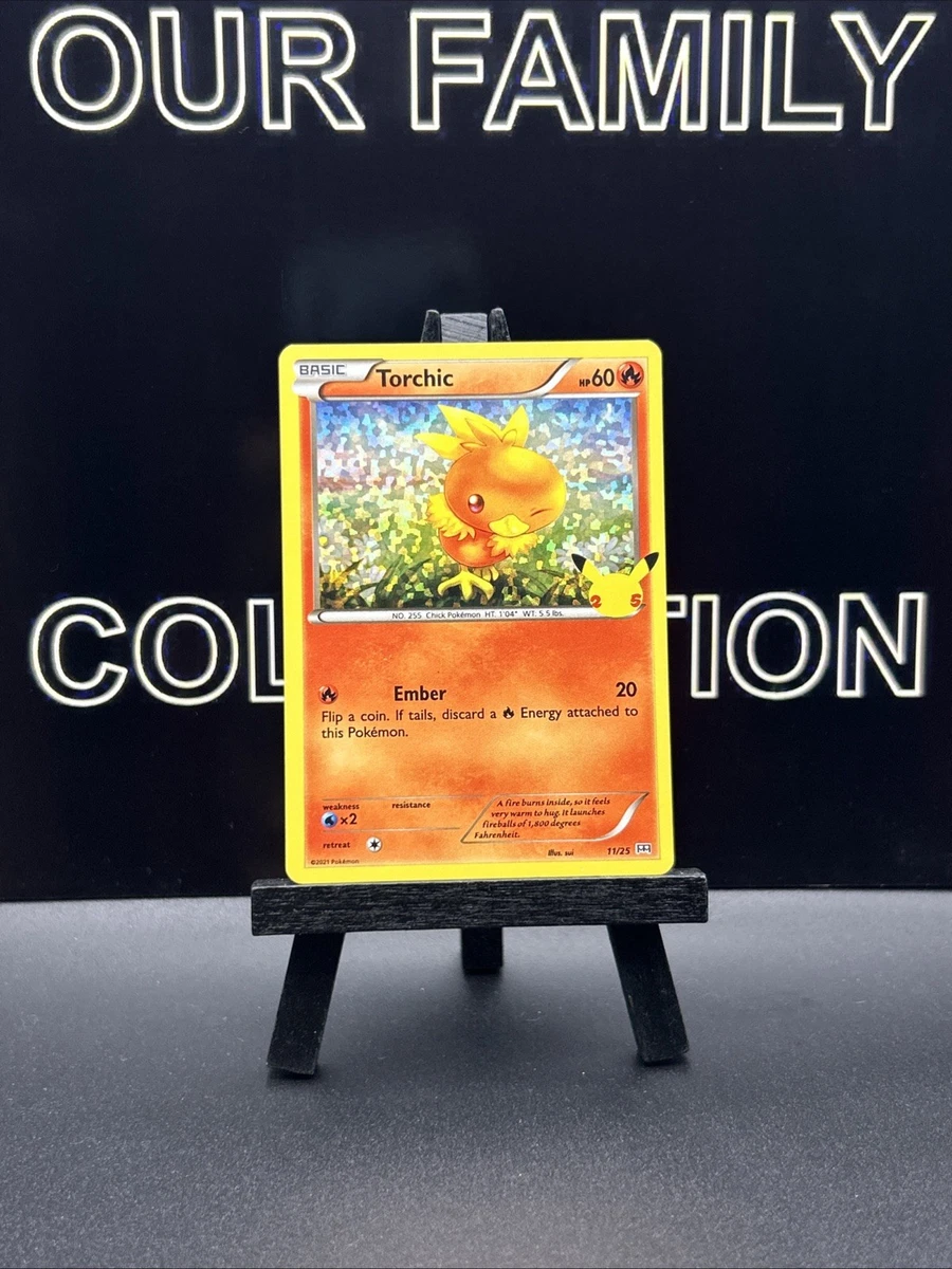 Torchic 011/025 McDonald's 25th Anniversary for sale | eBay