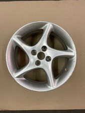 16” Mazda Miata SINGLE OEM Alloy Wheel Rim Twist 5 spoke 16x6.5 +40 4x100 NB