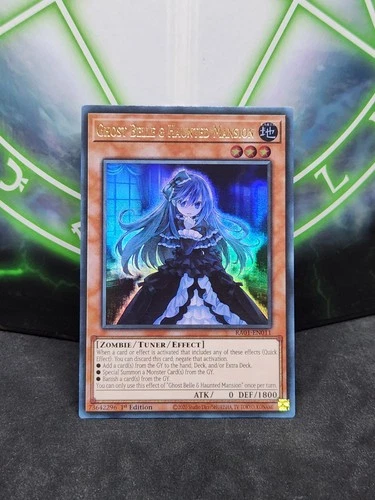 Yugioh Ghost Belle & Haunted Mansion RA01-EN011 Ultra Rare 1st Edition NM