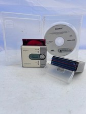 Sony MZNF520D Net MD Minidisc Walkman TESTED
