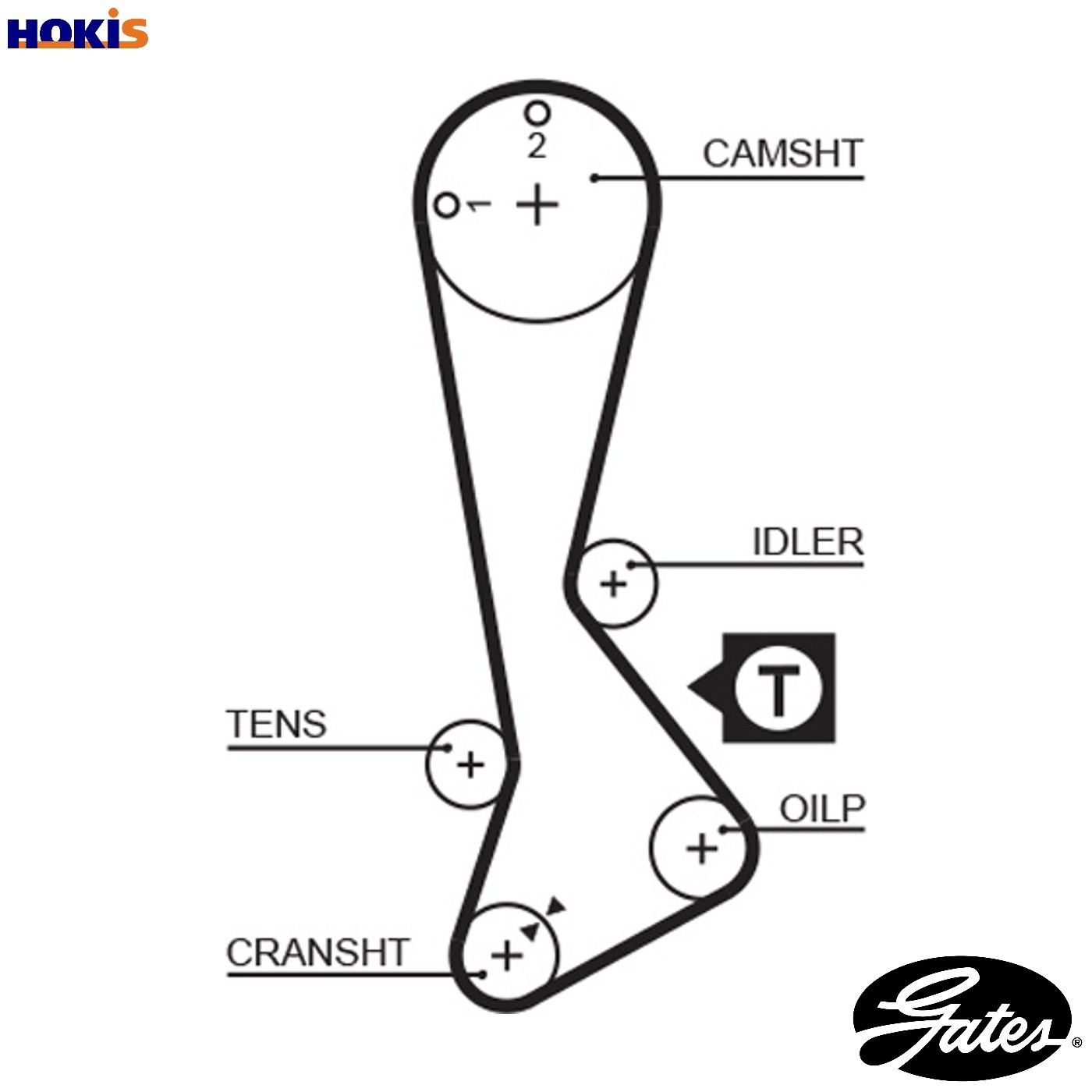 Gates 5197XS Timing Belt - Image 12