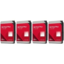 WD RED PLUS 10TB 512MB CACHE 4-PK