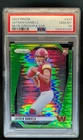 2024 Prizm Jayden Daniels RC Neon Green Pulsar #347 Commanders PSA 10