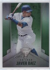 2020 Panini Chronicles Titanium Green Javier Baez #2 0zg6