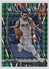 2020-21 Panini Mosaic Will to Win Green Prizm Luka Doncic Dončić #12 13d7
