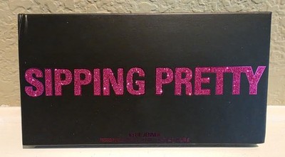 Kylie Sipping Pretty Pressed Powder Palette Glitter Effect Eye Palette