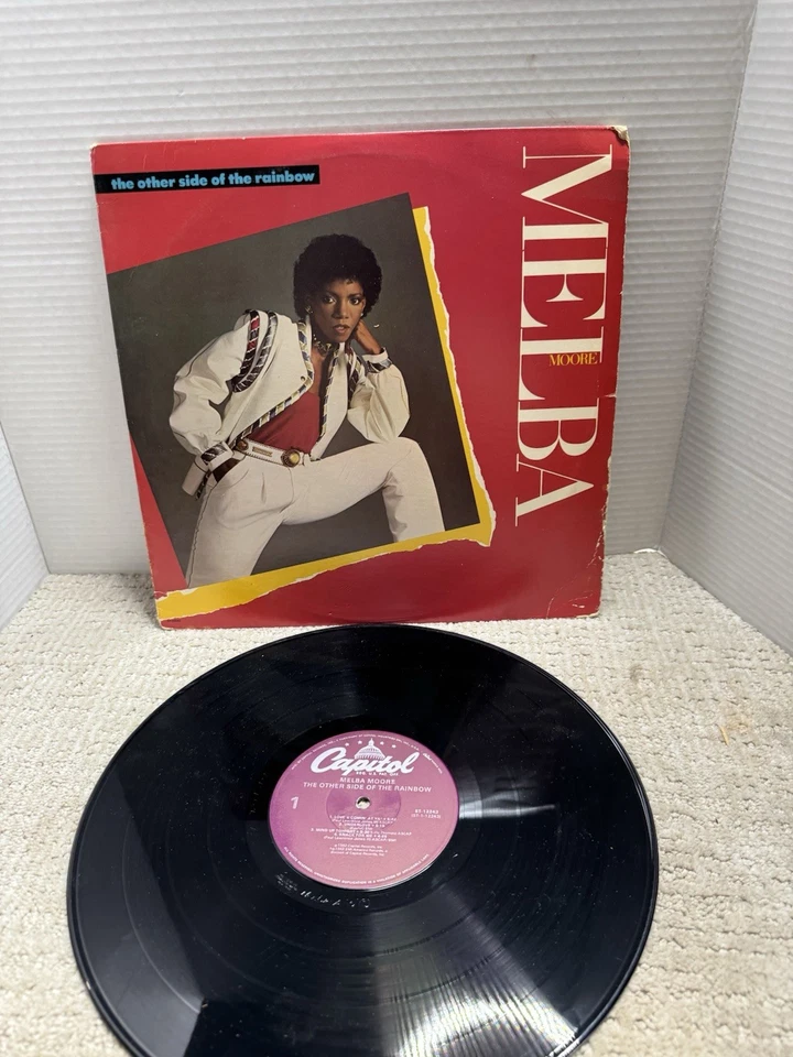 MELBA MOORE The Other Side Of The Rainbow 1982 Vinyl LP Capitol ST-12243 - VG+ - Imagem 4 de 4