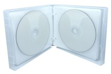 Clear 24 Discs CD/DVD Wallet PP Poly Binder Sleeve Audio Book Cases Lot