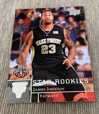 2009-10 Upper Deck - Star Rookies James Johnson #219 (RC), Chicago Bulls Forward