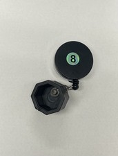 Retractable Octogan Pool Cue Pocket Chalker Pool/ Billiard Cue Accessory