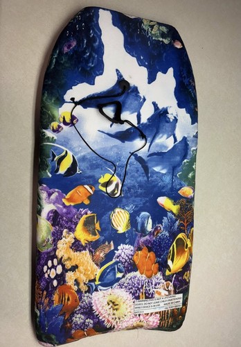 Big Kahuna 36" Bodyboard Boogie Board SunDrift Dolphin Tropical Fish Reef
