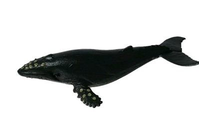 Learning Resources HUMPBACK WHALE Ocean Sea Animal Toy Figure Cake Topper
