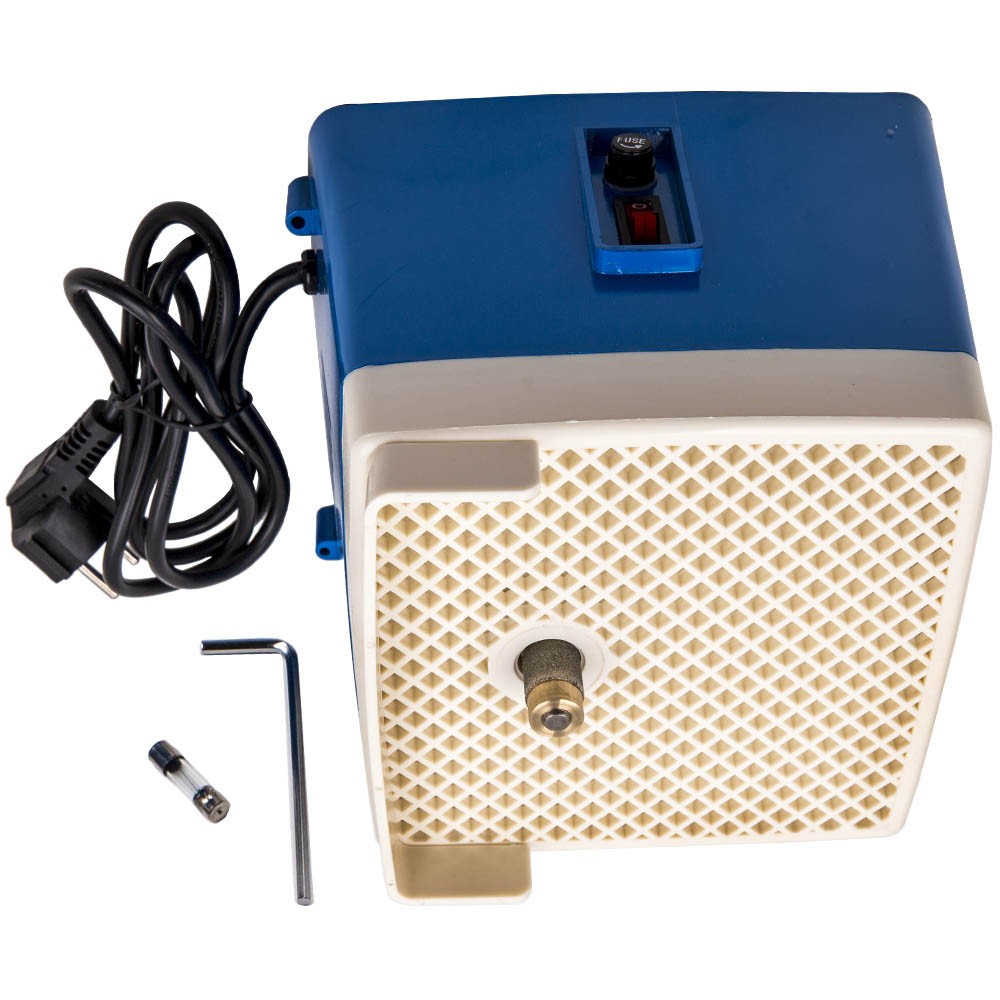 Broyeur de vitrail diamant 220V AC, machine de meulage de verre d'art EU Plug