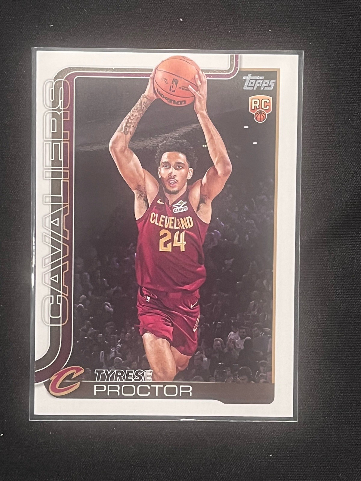 2025 Topps Basketball Flagship Tyrese Proctor Rookie #250 Cavaliers
