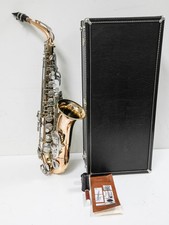 Saxofón alto para estudiantes LeBlanc Vito Yamaha YAS-23 con cuello original, estuche y MP