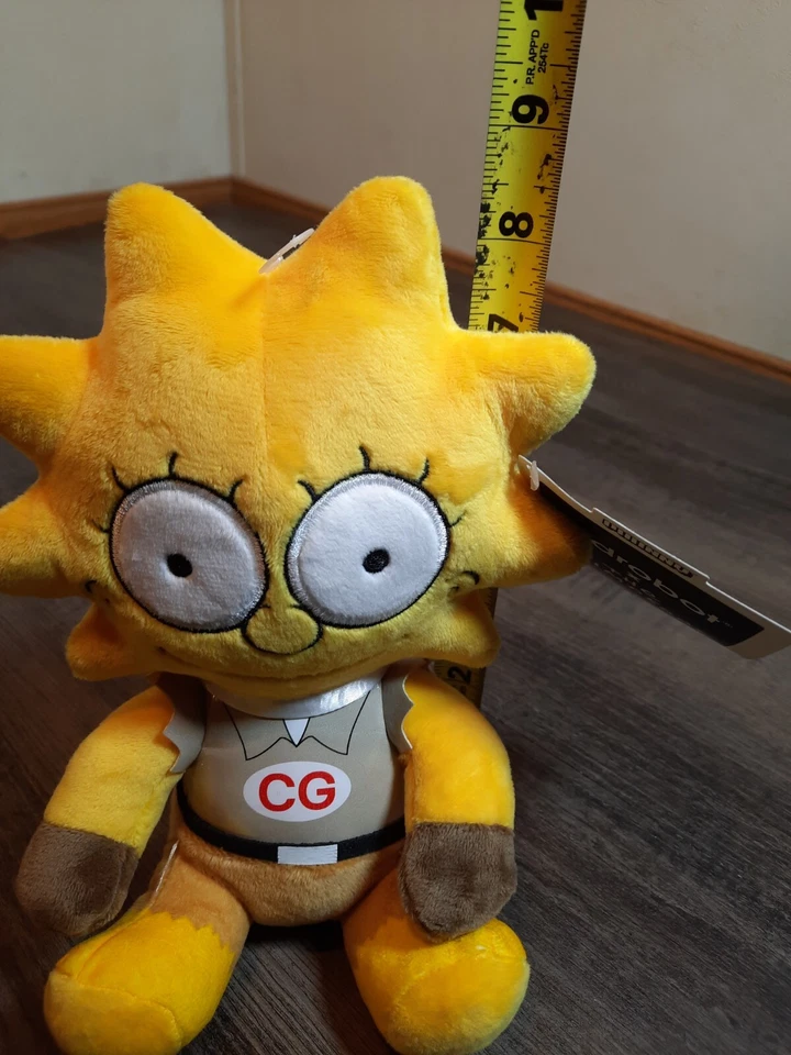 Juguete de peluche de 8" para niña Clobber Phunny de Los Simpson Foto 2 de 4