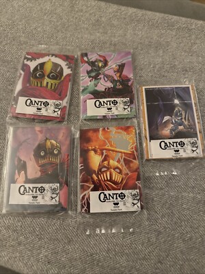Canto Collectible Art Cards Whatnot Exclusive 1st Edition FULL SAMPLE SET OF 5