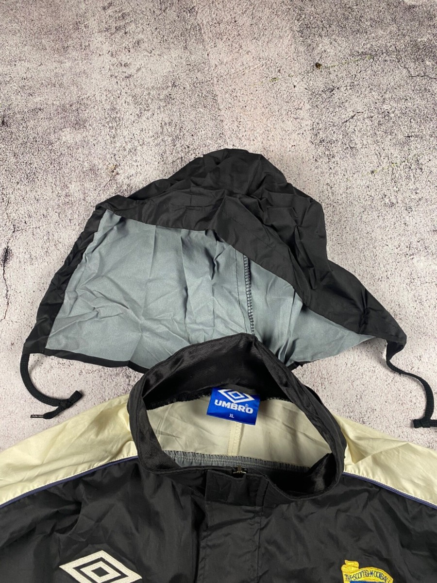 Vintage 90s Umbro Scottland National Team Football Soccer Jacket