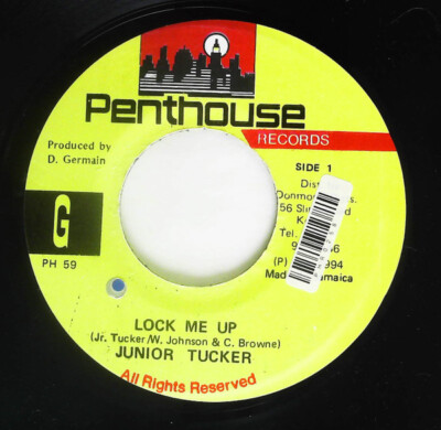 Junior Tucker - Lock Me Up / G+ / 7'''', RP