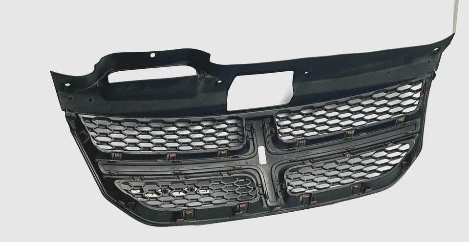 2011-2020 道奇 Journey Front Upper Grill 黑色 带徽章 5NB56TZZAB 原始设备制造商 — 第 4/4 张图片