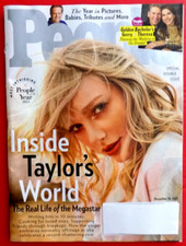INSIDE TAYLOR`S WORLD - PEOPLE MAGAZINE WITH PUZZLE